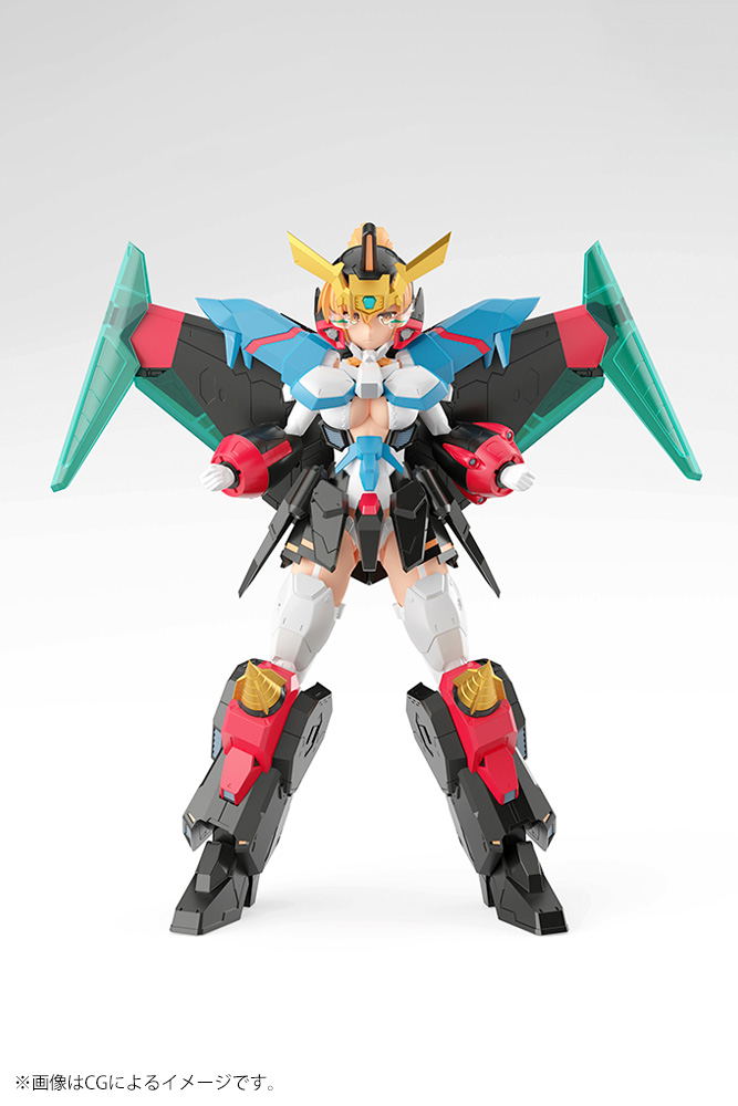 Cross Frame Girl The King of Braves GaoGaiGar Final Non-scale Plastic Model Kit: Gaofighgar image 25