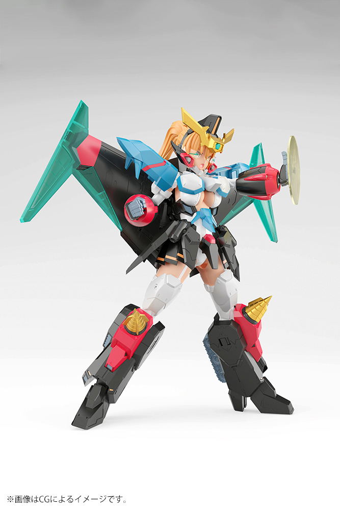 Cross Frame Girl The King of Braves GaoGaiGar Final Non-scale Plastic Model Kit: Gaofighgar image 26