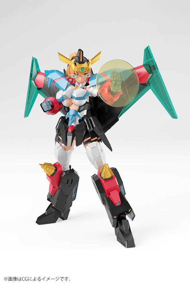 Cross Frame Girl The King of Braves GaoGaiGar Final Non-scale Plastic Model Kit: Gaofighgar image 29