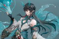 Honkai Star Rail 1/7 Scale Pre-Painted Figure: Dan Heng Imbibitor Lunae DX Ver. thumbnail 10