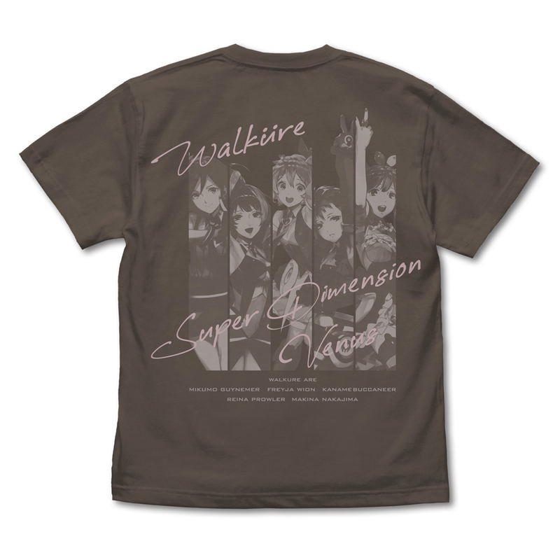 Macross Delta - We're Walkure T-shirt (Charcoal | Size M) image 2