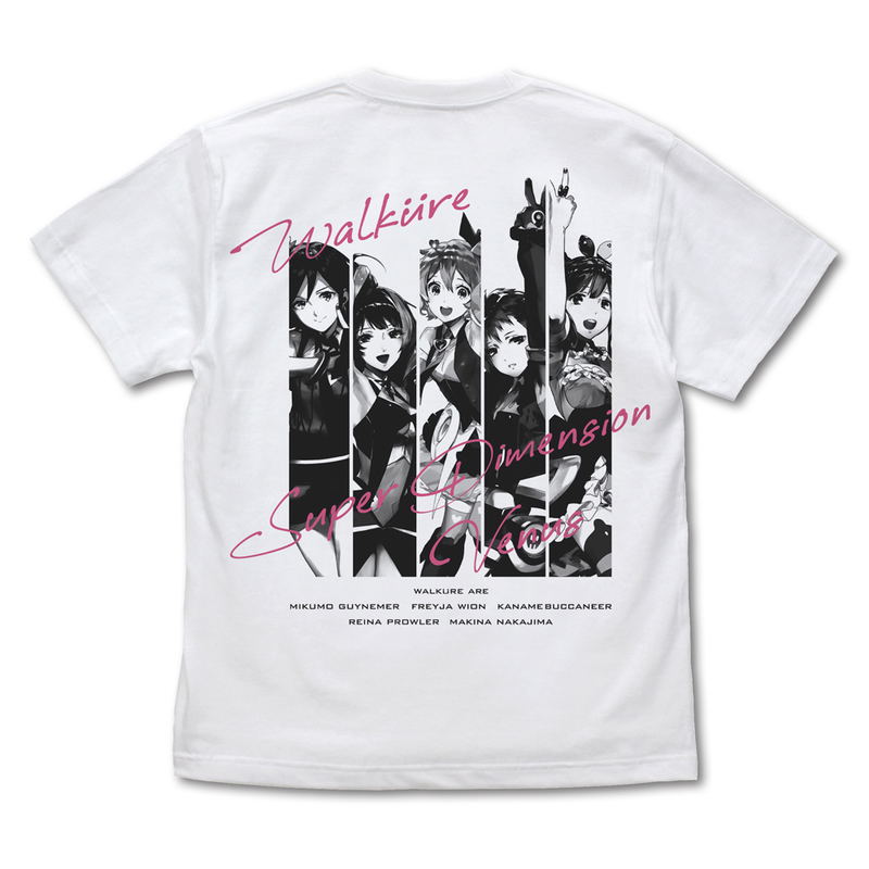 Macross Delta - We're Walkure T-shirt (White | Size L) image 2