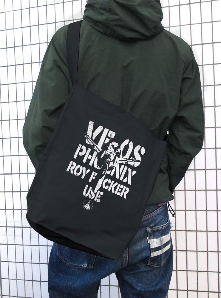Macross Zero - VF-0S Phoenix Shoulder Tote Bag (Black) image 2