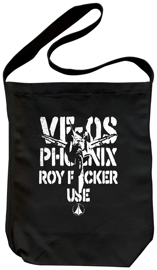 Macross Zero - VF-0S Phoenix Shoulder Tote Bag (Black) image 1