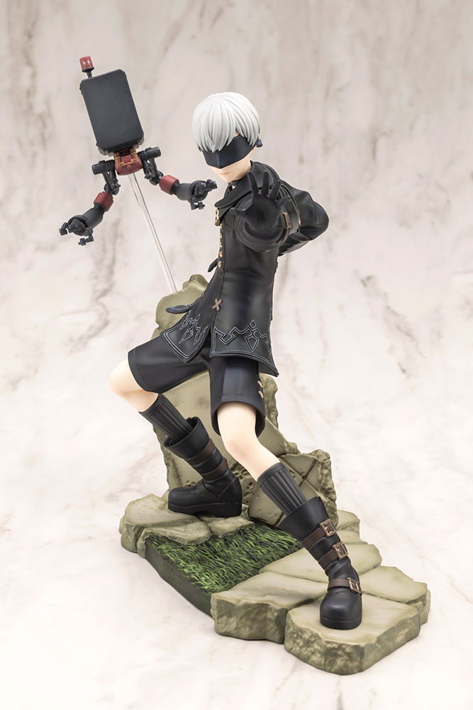 ARTFX J NieR:Automata Ver1.1a 1/8 Scale Pre-Painted Figure: 9S image 2
