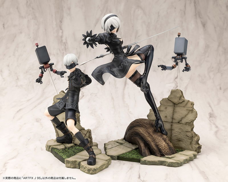 ARTFX J NieR:Automata Ver1.1a 1/8 Scale Pre-Painted Figure: 9S image 12