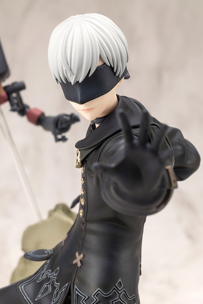 ARTFX J NieR:Automata Ver1.1a 1/8 Scale Pre-Painted Figure: 9S image 6