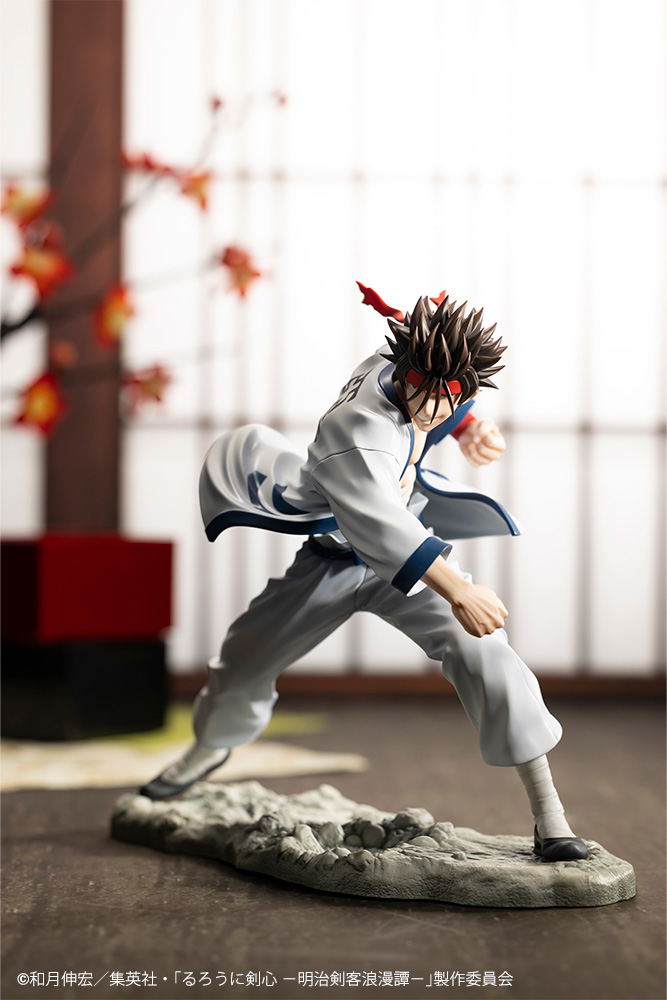 ARTFX J Rurouni Kenshin Meiji Swordsman Romantic Story 1/8 Scale Pre-Painted Figure: Sagara Sanosuke image 3