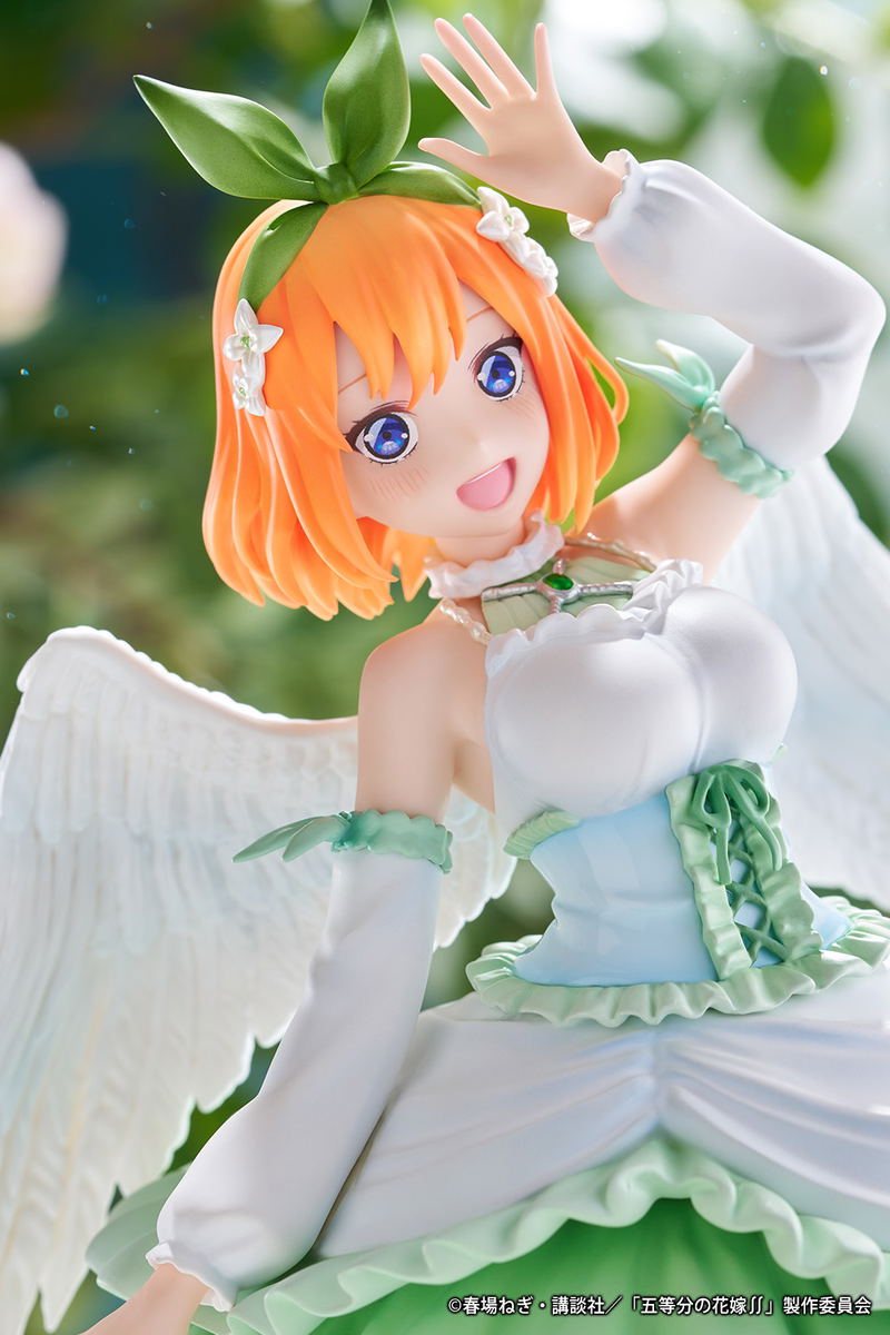 The Quintessential Quintuplets Season 2 1/7 Scale Pre-Painted Figure: Nakano Yotsuba Angel Ver. image 8