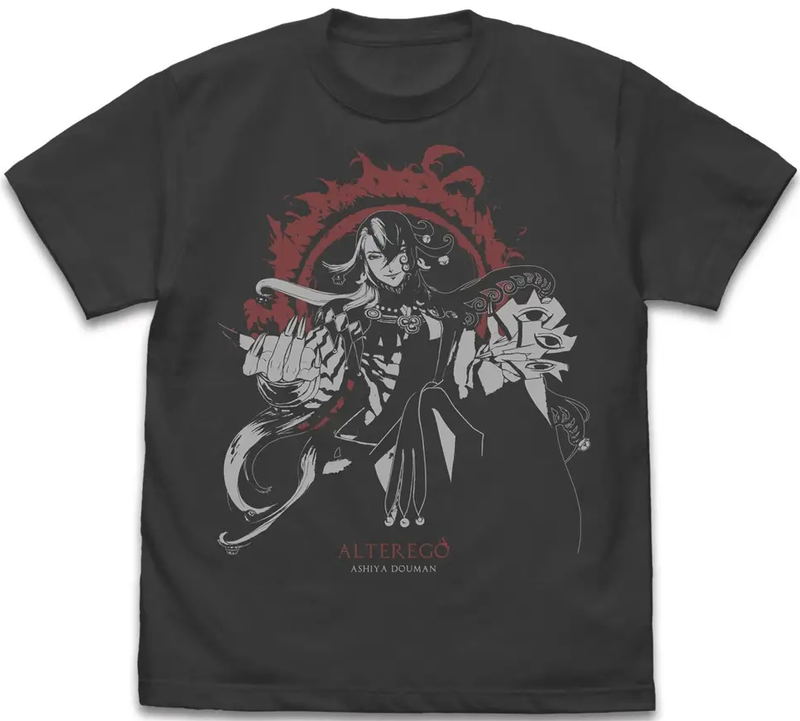 Fate/Grand Order - Alter Ego/Ashiya Douman T-shirt (Sumi | Size XL) image 1