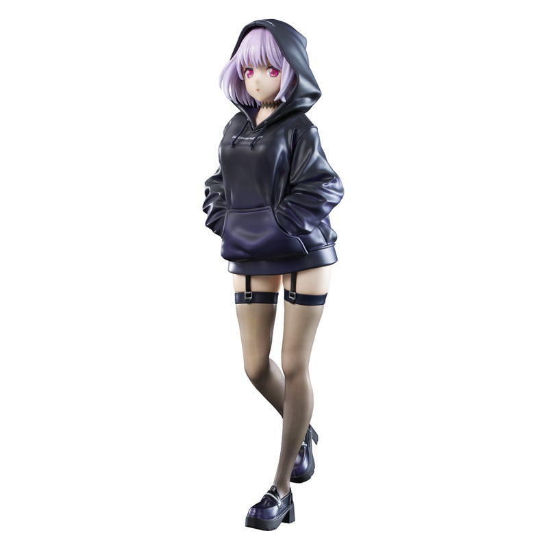 Gridman Universe Pre-Painted Figure: Zozo Black Collection Shinjo Akane image 1