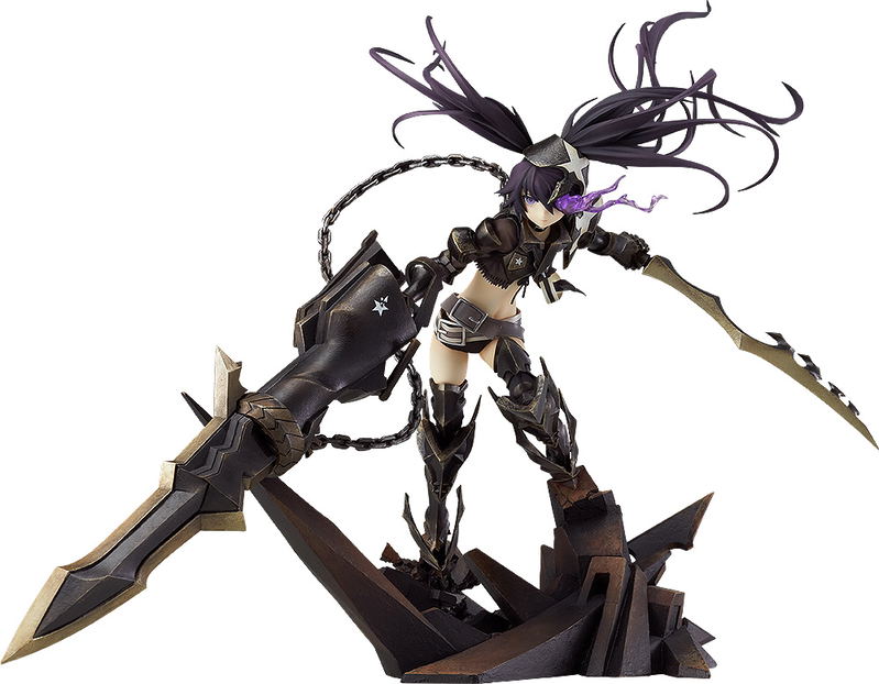 TV Animation Black Rock Shooter 1/8 Scale Pre-Painted Figure: Insane Black Rock Shooter (Re-run) image 1