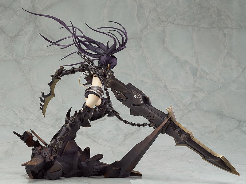 TV Animation Black Rock Shooter 1/8 Scale Pre-Painted Figure: Insane Black Rock Shooter (Re-run) image 5