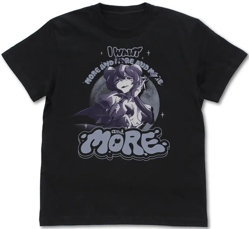 TV Anime Gushing Over Magical Girls - Base T-shirt (Black | Size L) image 1