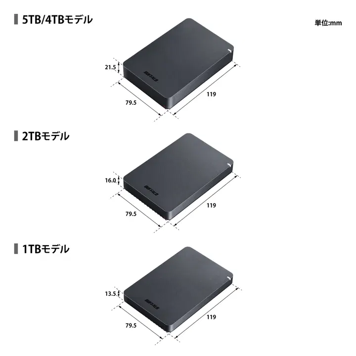 Buffalo MiniStation 3.1 Shockproof Portable Hard Drive 1TB image 4
