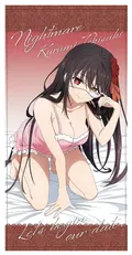 Date A Live V - Tokisaki Kurumi 120cm Big Towel Lingerie Ver. thumbnail 1