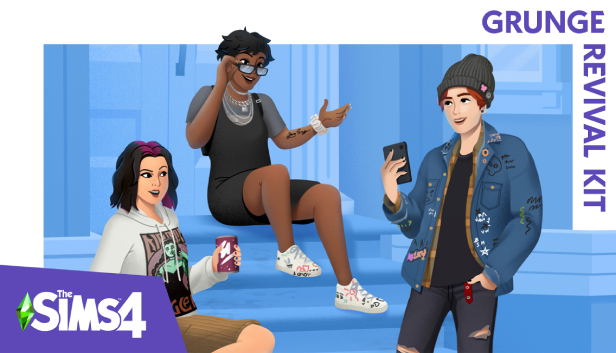 The Sims 4: Grunge Revival Kit (DLC) DLC Electronic Arts digital — Import Game Deal