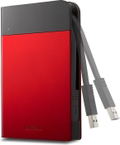 Buffalo MiniStation Extreme 1TB, USB 3.0 Micro-B (Red) thumbnail 2