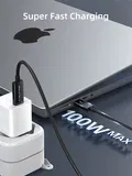 CABLETIME Intel Certified Thunderbolt 4 Cable USB C to USB C (2.5m) thumbnail 5