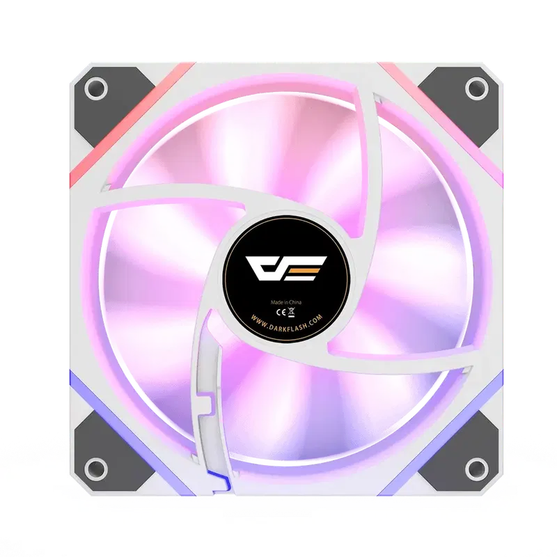 Darkflash DM12R Pro ARGB Reverse Blade Fan (White) image 4