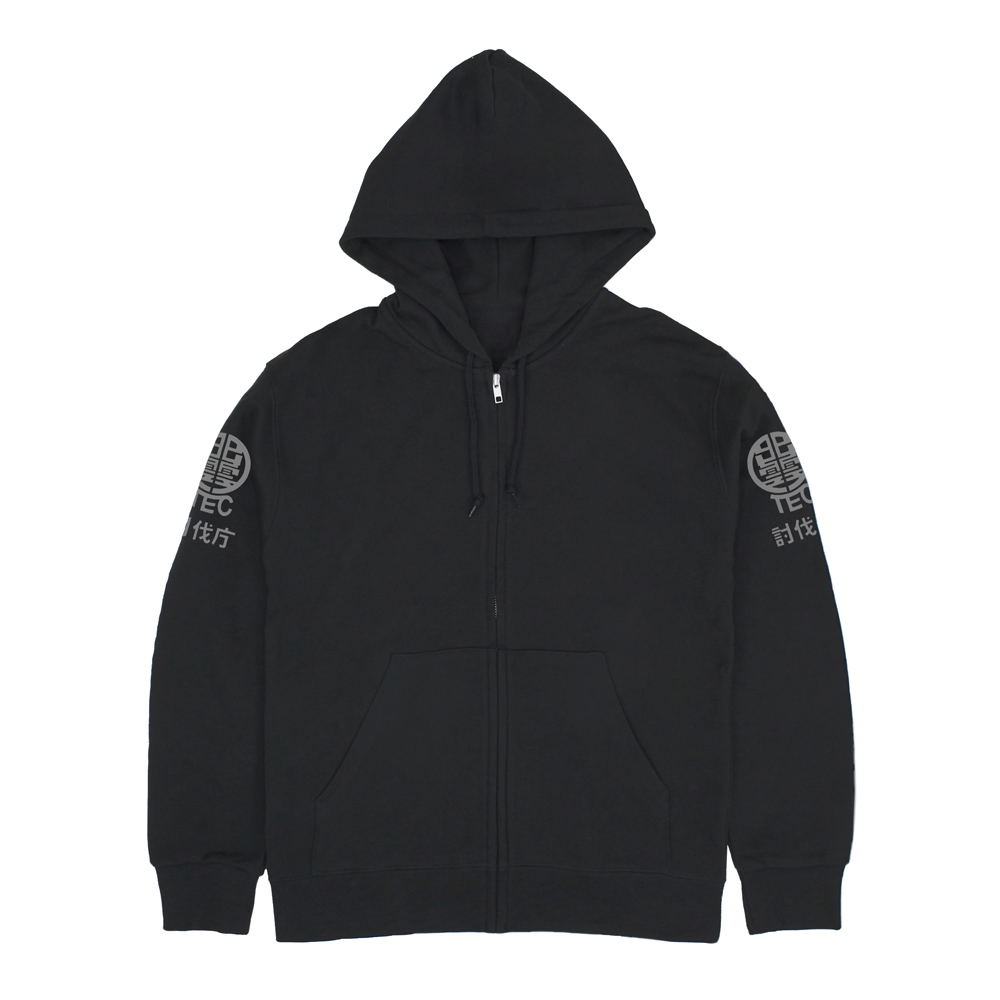 kamimu Kaiju No. 8 - Izumotex Zip Hoodie (Black | Size S)