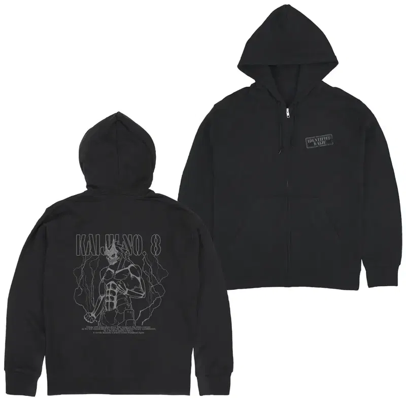 Kaiju No. 8 - Kaiju No. 8 Zip Hoodie (Black | Size S) image 1