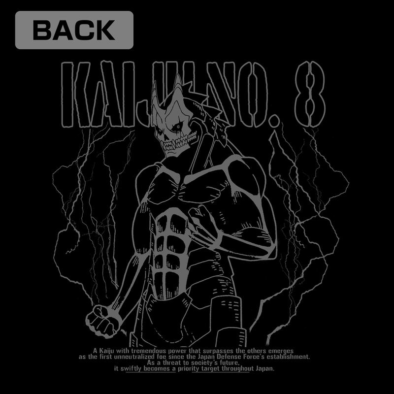 Kaiju No. 8 - Kaiju No. 8 Zip Hoodie (Black | Size XL) image 4