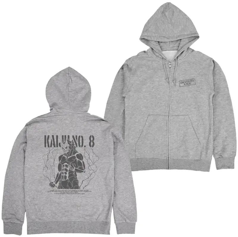 Kaiju No. 8 - Kaiju No. 8 Zip Hoodie (Mix Gray | Size M) image 1