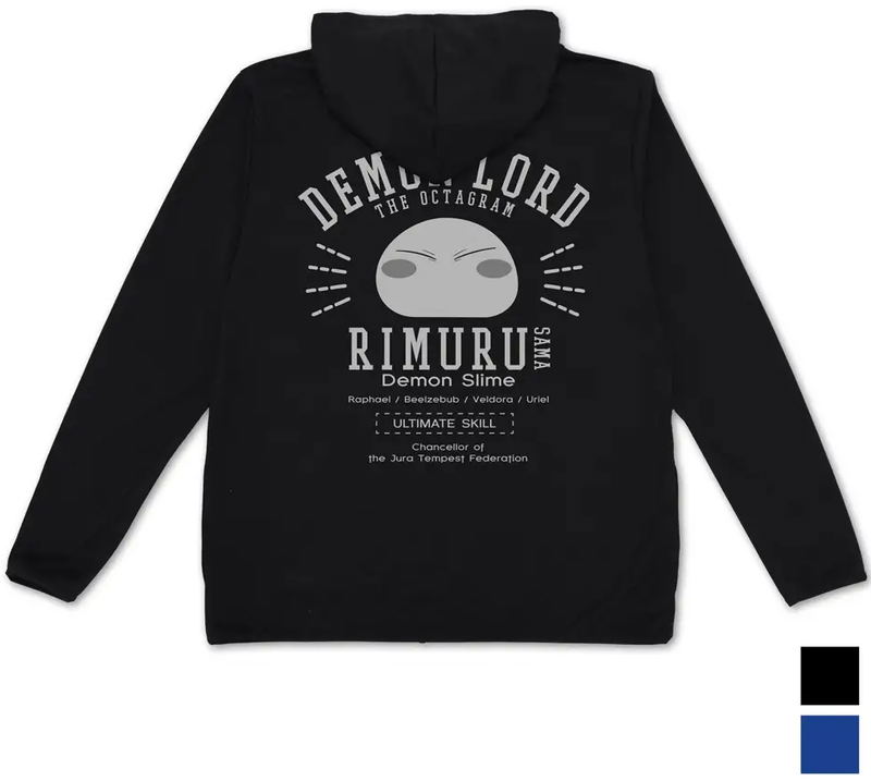 That Time I Got Reincarnated As A Slime - Rimuru-sama College Thin Dry Hoodie (Black | Size L) image 1