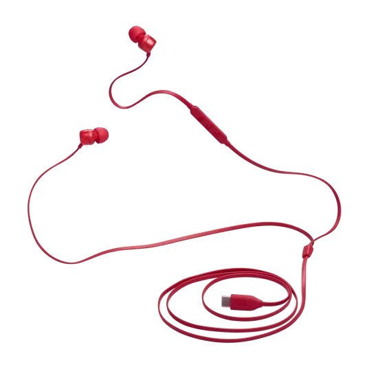 JBL Tune 310C USB-C Wired Hi-Res In-Ear Headphones (Red) image 4
