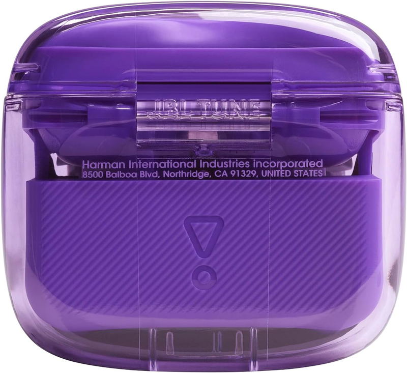 JBL Tune Flex Ghost Edition TWS ANC Earbuds (Purple) image 4