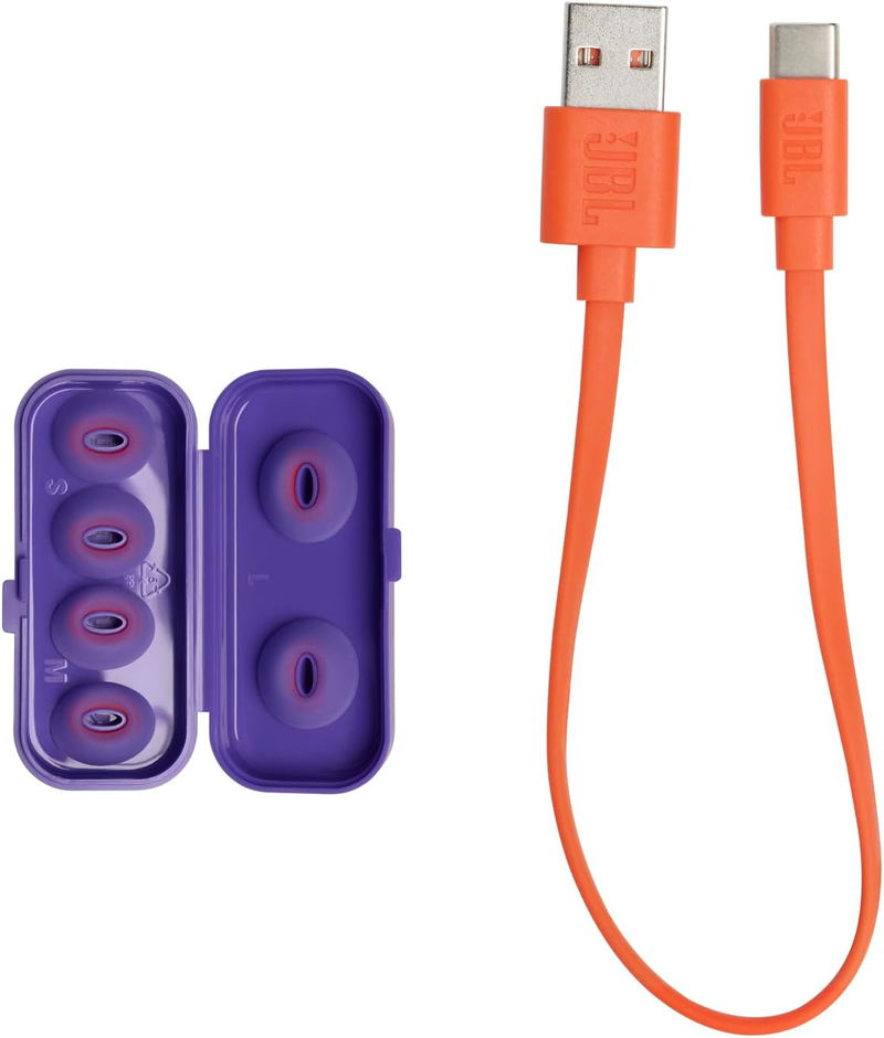 JBL Tune Flex Ghost Edition TWS ANC Earbuds (Purple) image 6