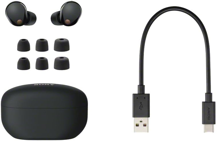Sony WF-1000XM5 Wireless Noise Cancelling Headphones (Black) image 4