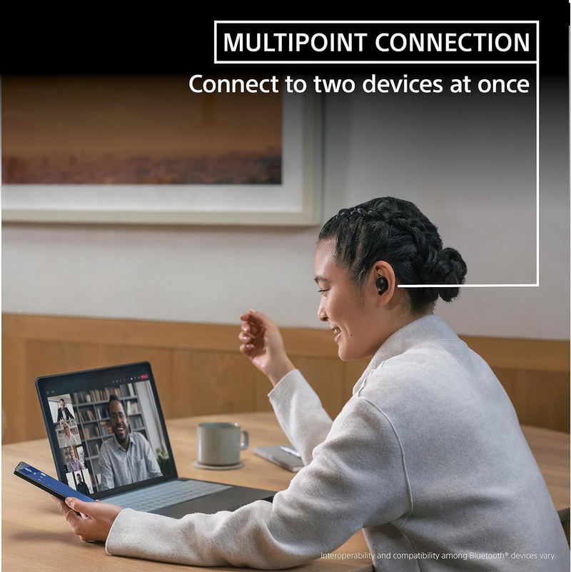 Sony WF-1000XM5 Wireless Noise Cancelling Headphones (Black) image 9