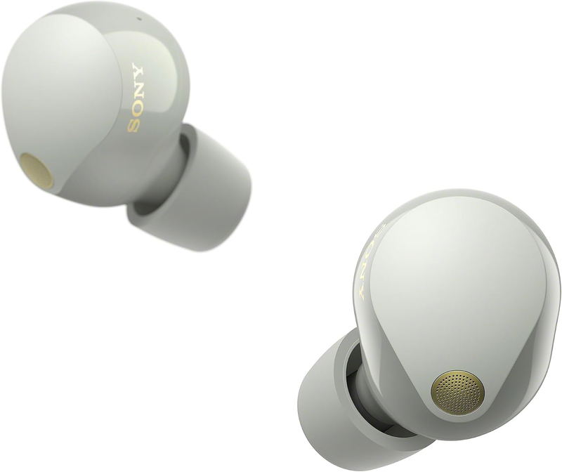 Sony WF-1000XM5 Wireless Noise Cancelling Headphones (Silver) image 2