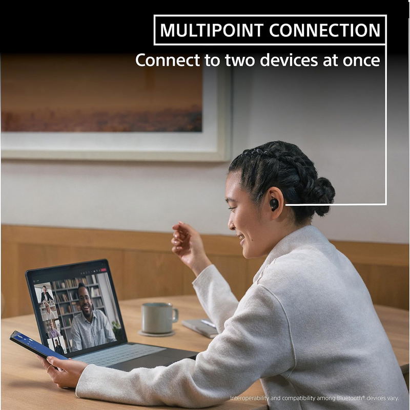 Sony WF-1000XM5 Wireless Noise Cancelling Headphones (Silver) image 9