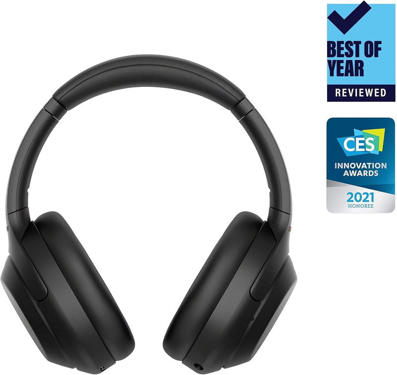 Sony WH-1000XM4 Wireless Noise-Canceling Headphones (Black) image 3