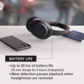 Sony WH-1000XM4 Wireless Noise-Canceling Headphones (Black) thumbnail 6