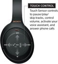 Sony WH-1000XM4 Wireless Noise-Canceling Headphones (Black) thumbnail 8