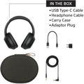 Sony WH-1000XM4 Wireless Noise-Canceling Headphones (Black) thumbnail 9