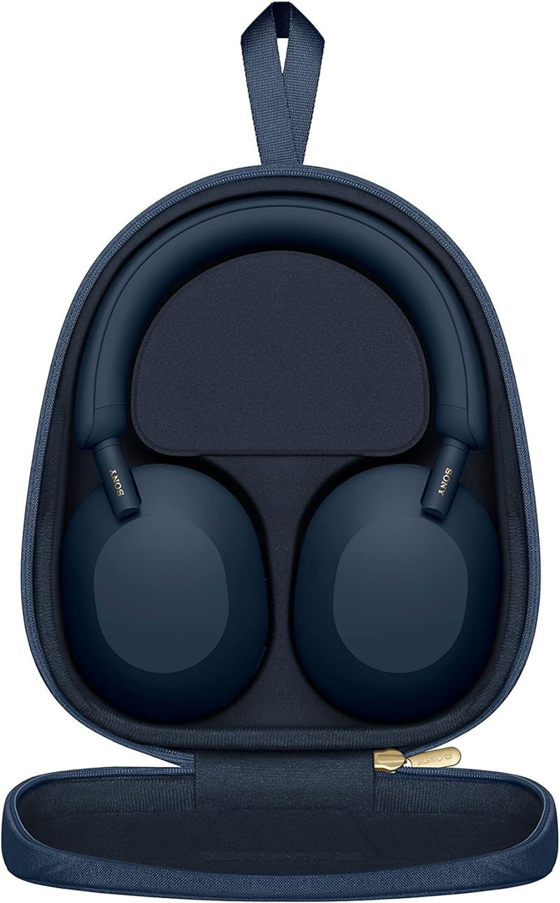 Sony WH-1000XM5 Wireless Noise-Canceling Headphones (Midnight Blue) image 5