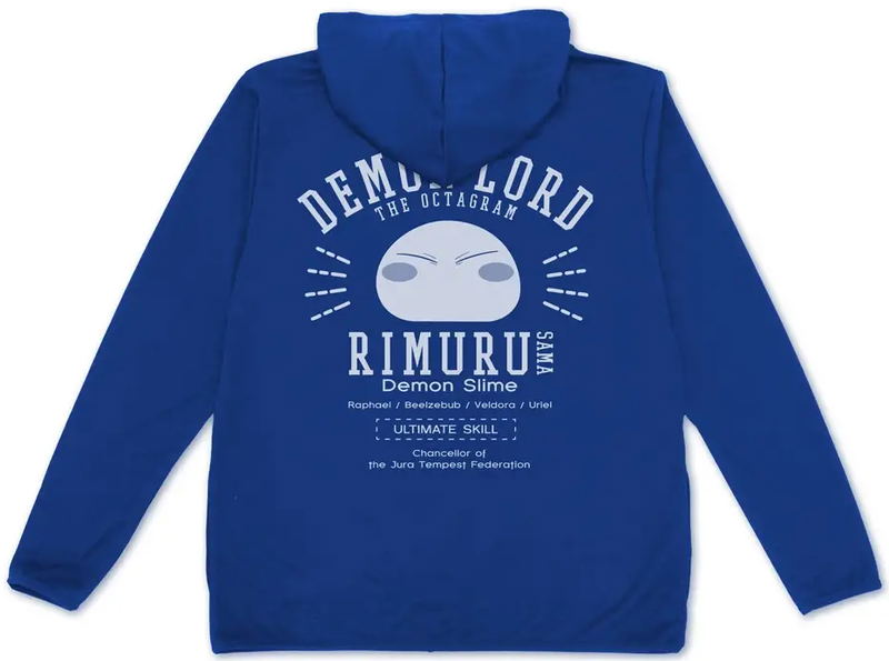 That Time I Got Reincarnated As A Slime - Rimuru-sama College Thin Dry Hoodie (Royal Blue | Size L) image 1