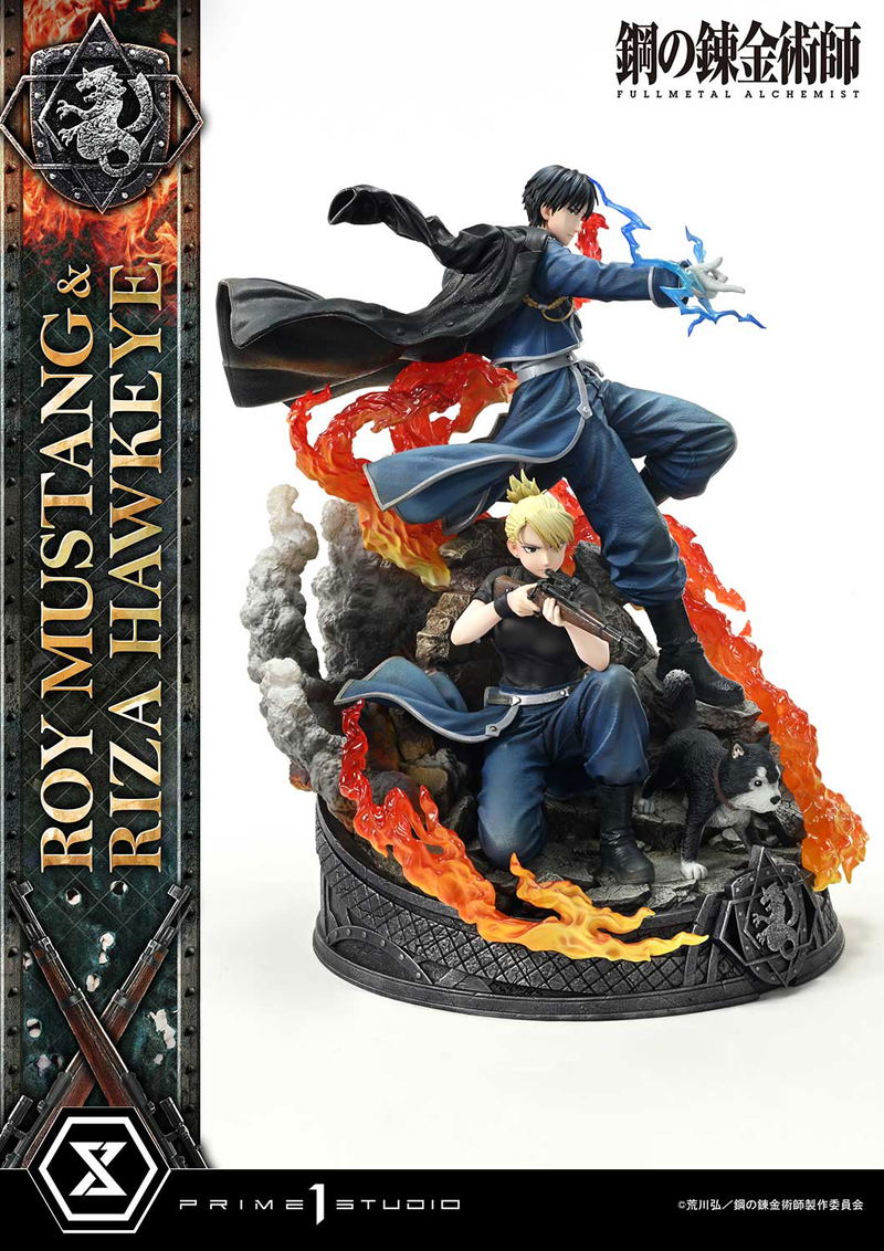 Concept Masterline Fullmetal Alchemist Brotherhood 1/6 Scale Statue: Roy Mustang & Riza Hawkeye image 11