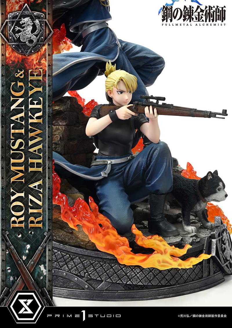 Concept Masterline Fullmetal Alchemist Brotherhood 1/6 Scale Statue: Roy Mustang & Riza Hawkeye image 13