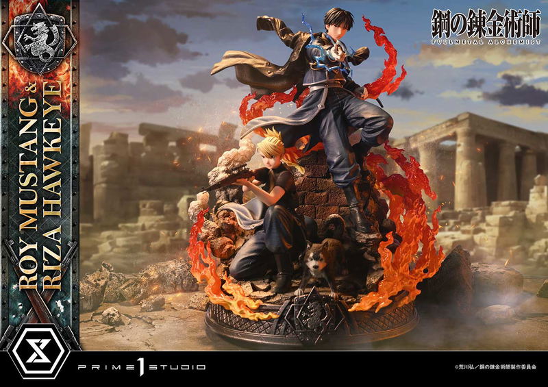 Concept Masterline Fullmetal Alchemist Brotherhood 1/6 Scale Statue: Roy Mustang & Riza Hawkeye image 15