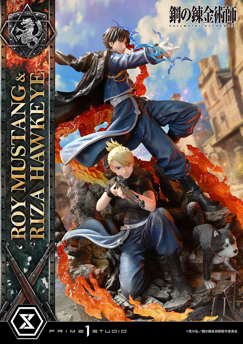 Concept Masterline Fullmetal Alchemist Brotherhood 1/6 Scale Statue: Roy Mustang & Riza Hawkeye image 2