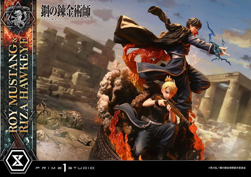 Concept Masterline Fullmetal Alchemist Brotherhood 1/6 Scale Statue: Roy Mustang & Riza Hawkeye image 21