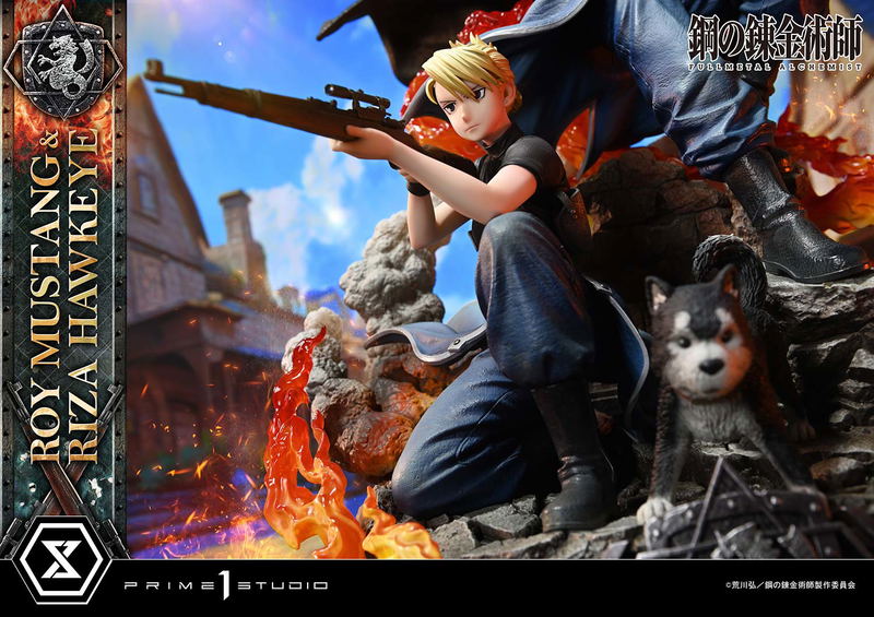 Concept Masterline Fullmetal Alchemist Brotherhood 1/6 Scale Statue: Roy Mustang & Riza Hawkeye image 24