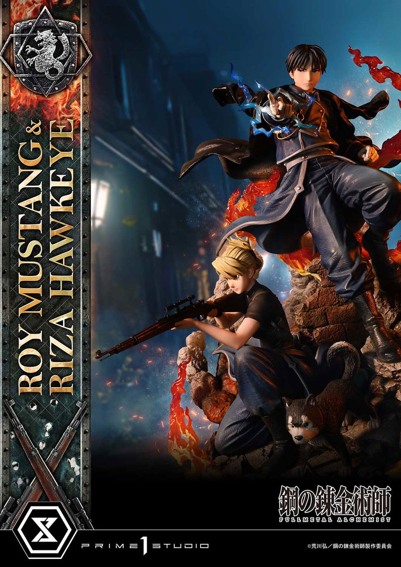 Concept Masterline Fullmetal Alchemist Brotherhood 1/6 Scale Statue: Roy Mustang & Riza Hawkeye image 3