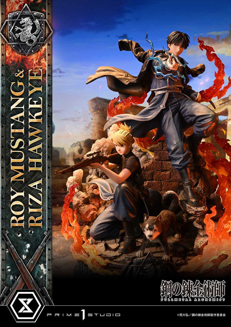 Concept Masterline Fullmetal Alchemist Brotherhood 1/6 Scale Statue: Roy Mustang & Riza Hawkeye image 4